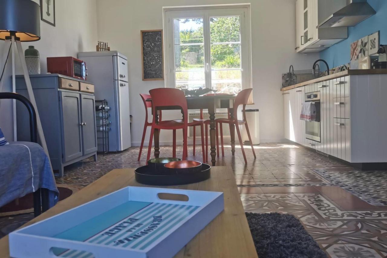 Ti Laouen - maison cocooning vue mer Locquirec Extérieur photo