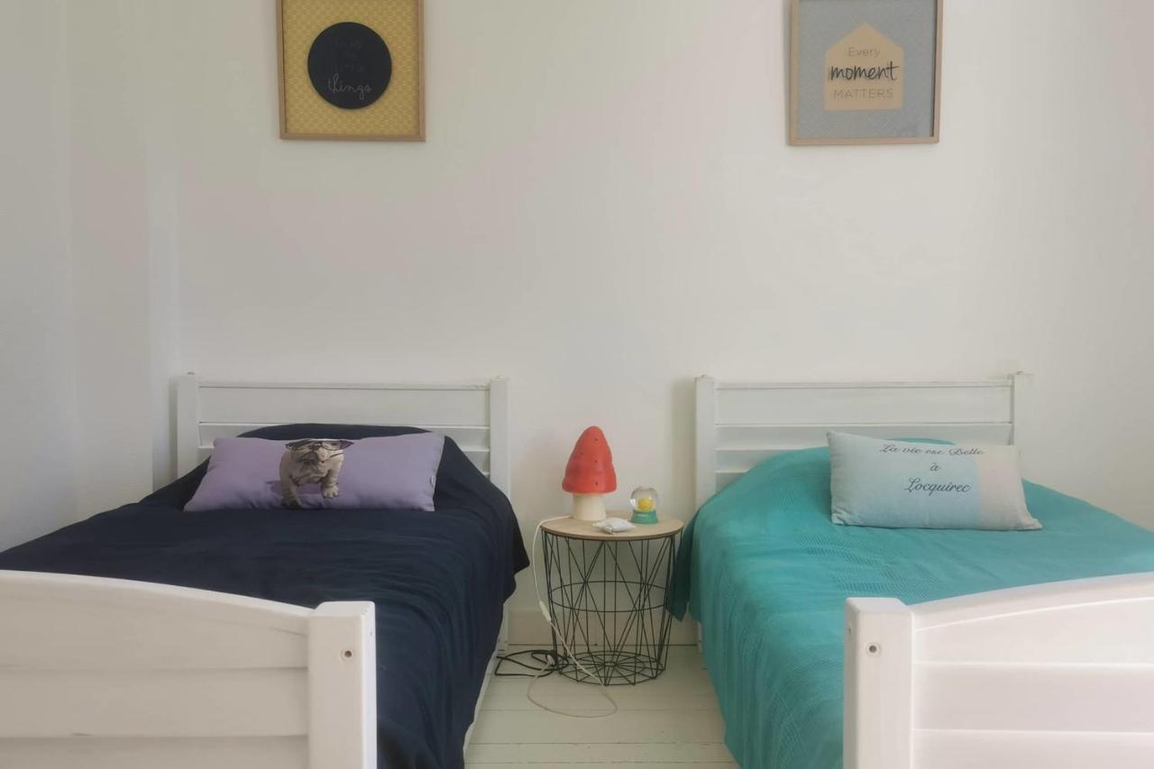 Ti Laouen - maison cocooning vue mer Locquirec Extérieur photo