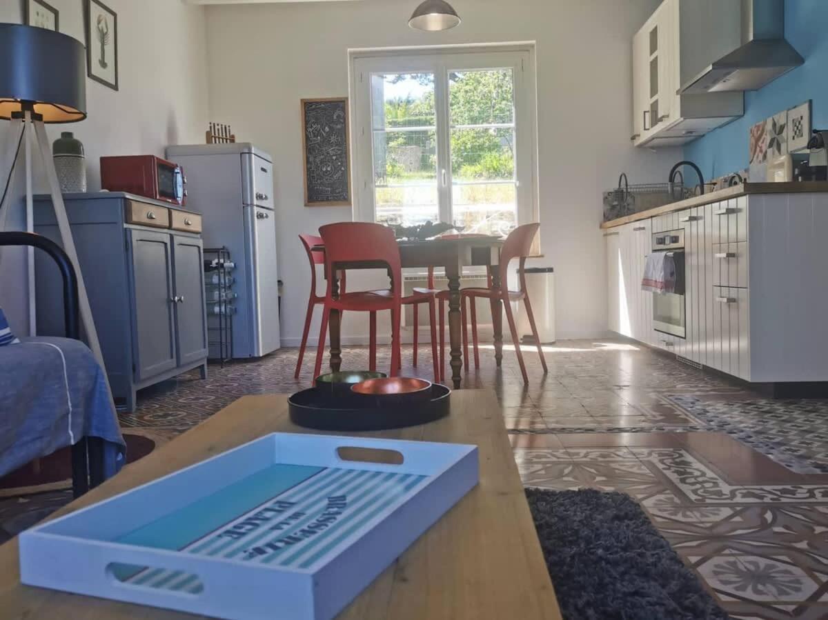 Ti Laouen - maison cocooning vue mer Locquirec Extérieur photo